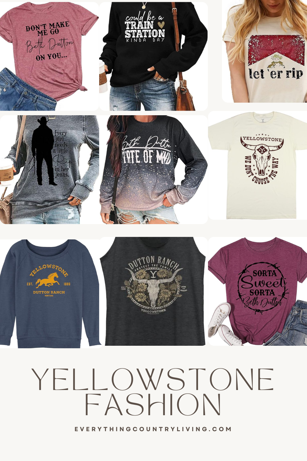 yellowstone fashion