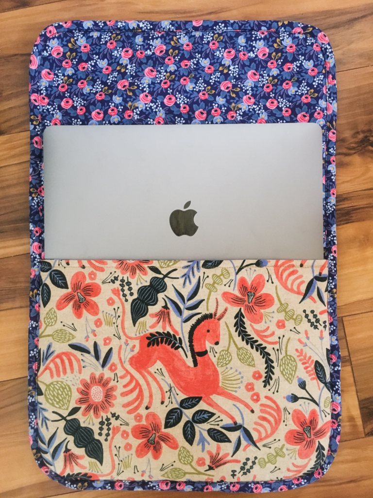 laptop sleeve sewing pattern
