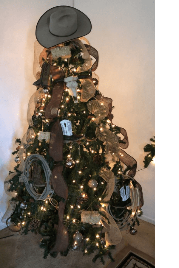 cowboy Christmas tree