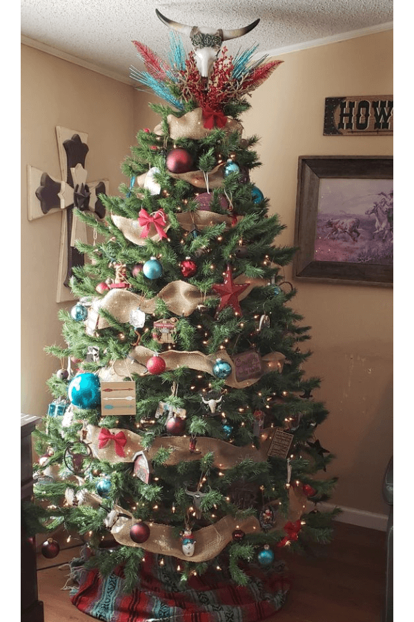 cowboy Christmas tree