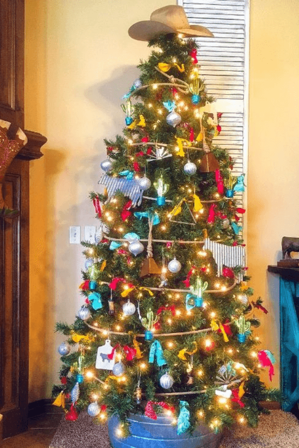 cowboy Christmas tree