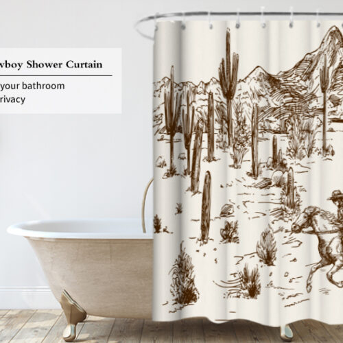 cowboy-shower-curtain