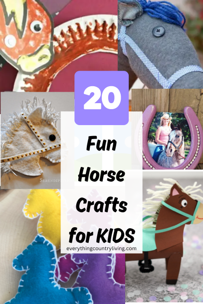 20 fun horse crafts for kids