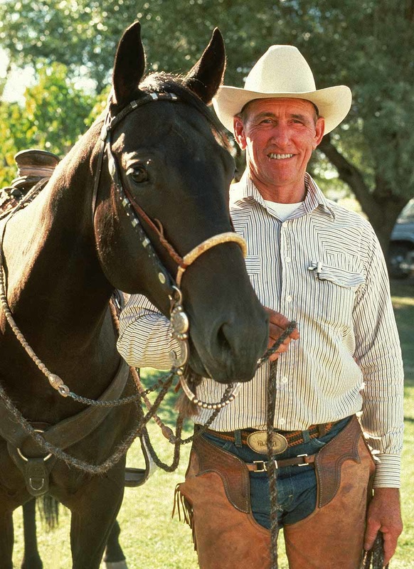 Ray Hunt natural horsemanship trainer