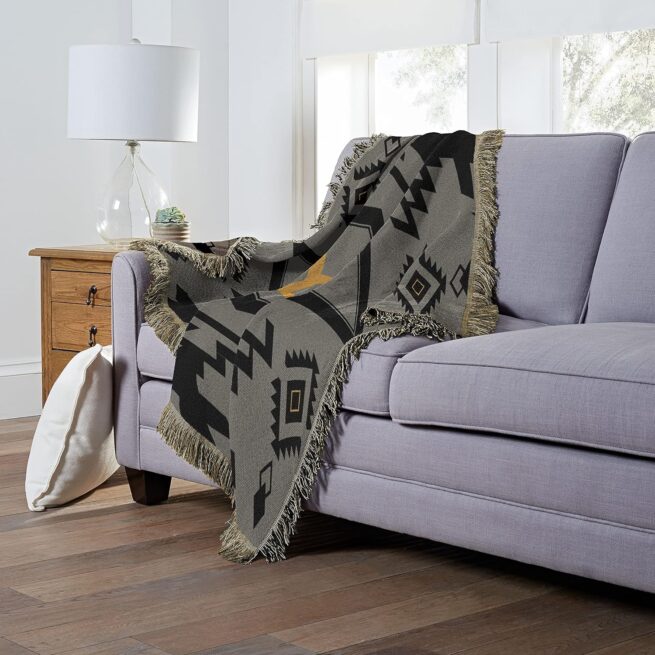 Northwest Yellowstone Woven Jacquard Throw Blanket, 46" x 60" - Image 2