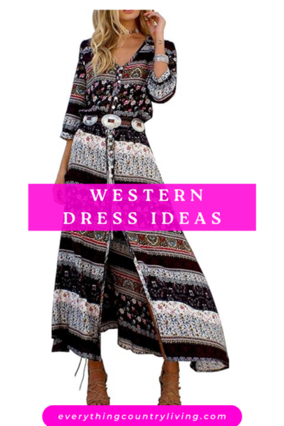western dresses for women