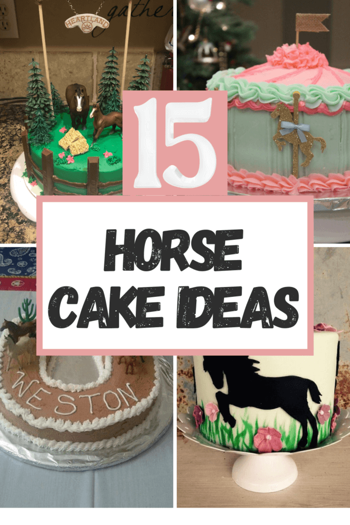 15 horse cakes