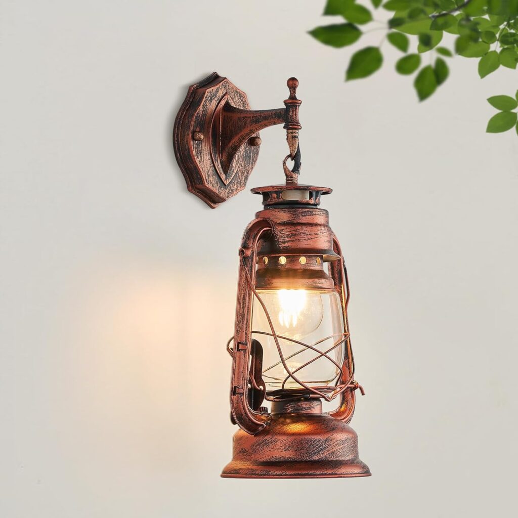 western outdoor decorating ideas. Picture of lantern light