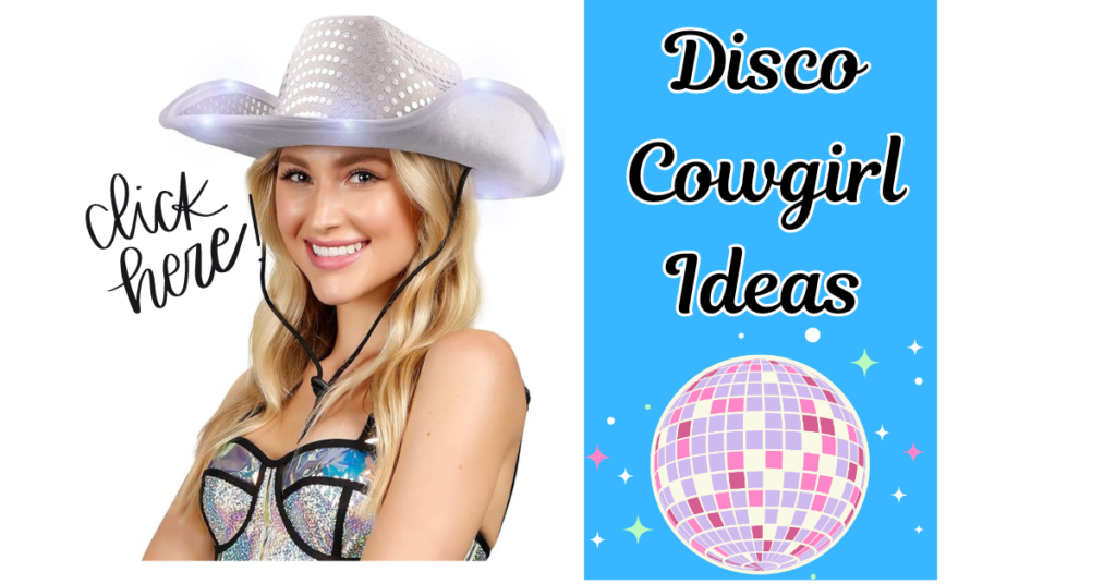 disco cowgirl ideas. what to wear to a disco cowgirl party