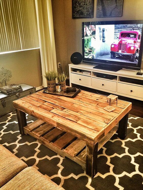 pallet coffee table