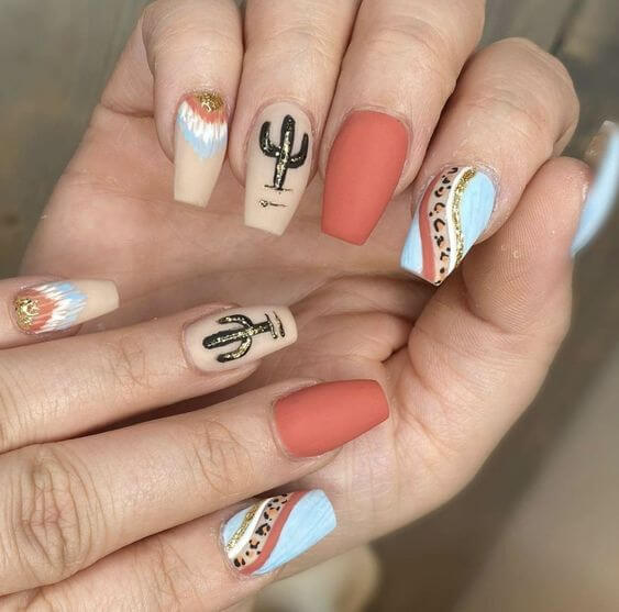 cowgirl nail designs