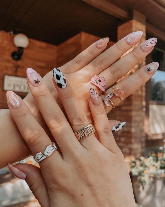 cowgirl nail designs