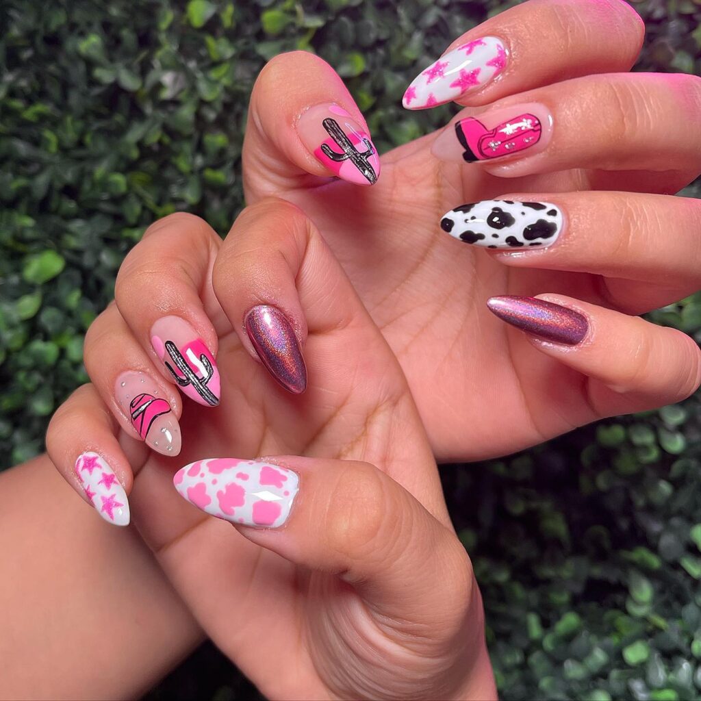 cowgirl nail designs