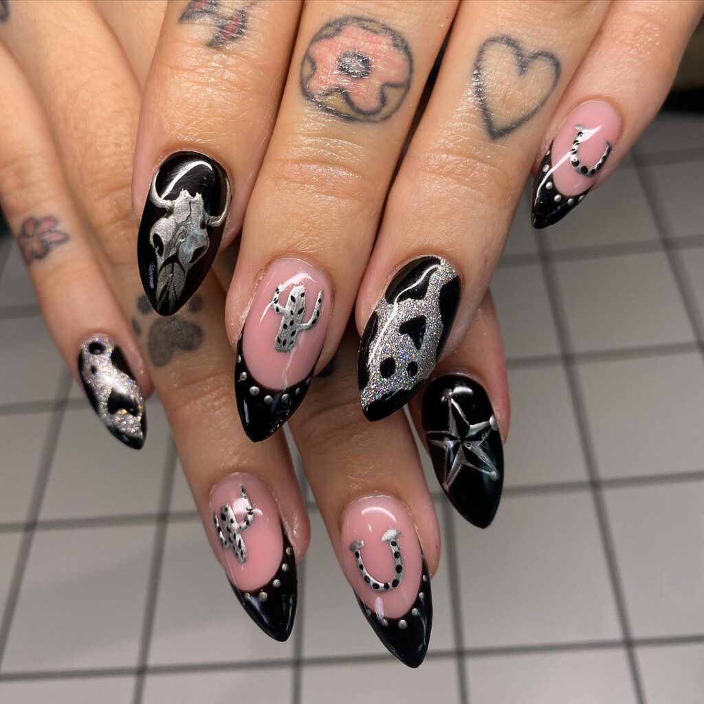 cowgirl nail designs