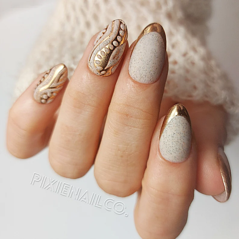 boho nail designs