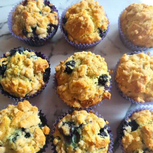 blueberry muffin recipe baked