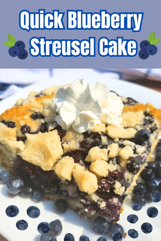 Blueberry Streusel Cake