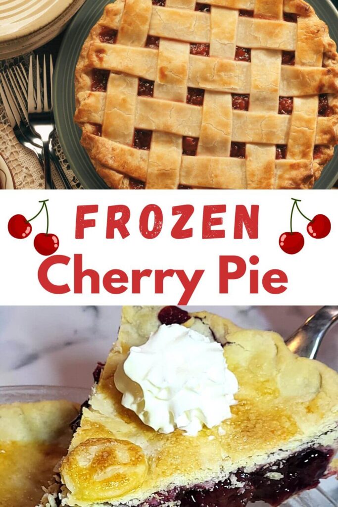 how to make cherry pie with frozen cherries