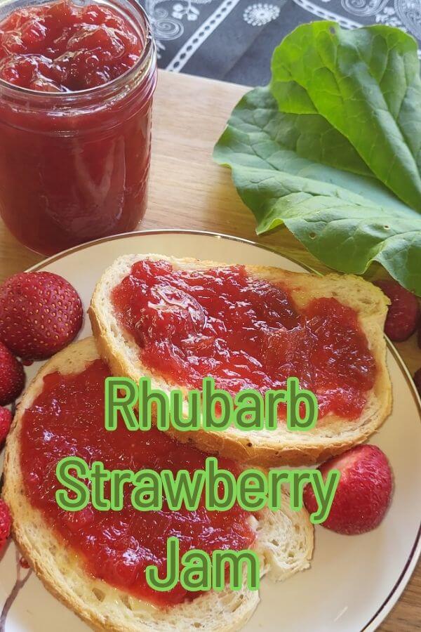 rhubarb strawberry jam