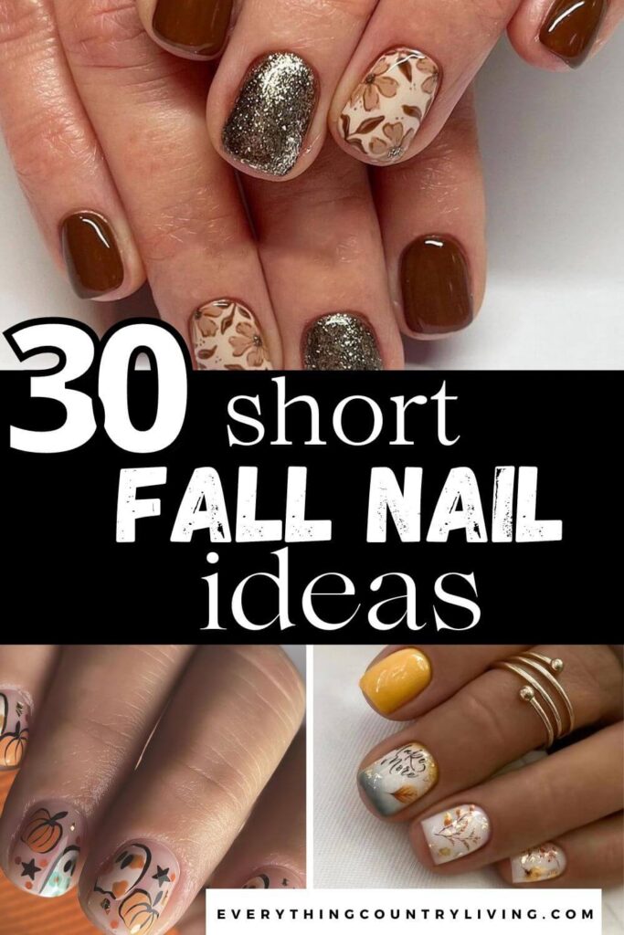 fall short nail designs