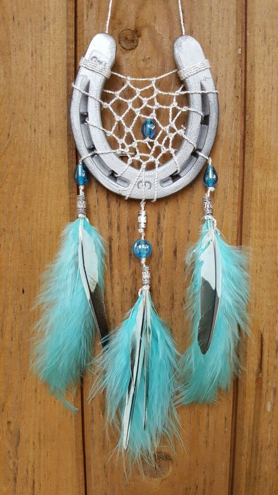 horse shoe dream catcher