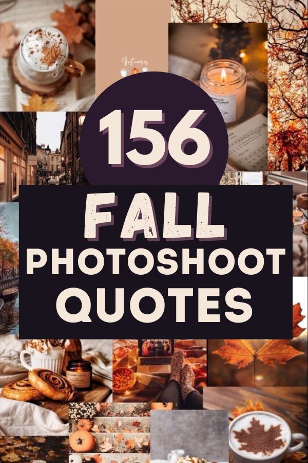 fall photoshoot quotes