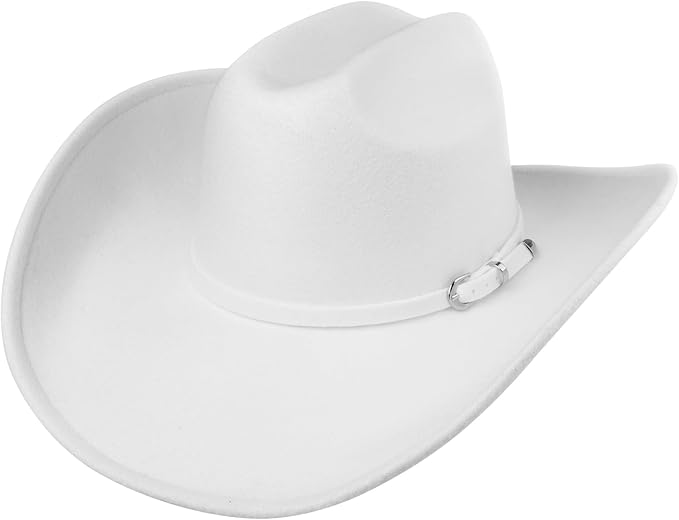 white cowboy hat