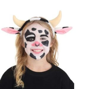 cow makeup for halloween
