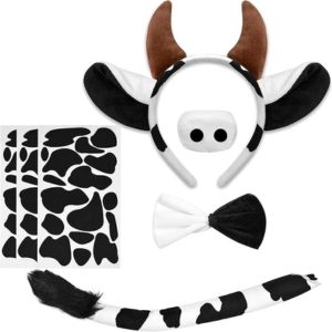 cow costume ideas ears and tail