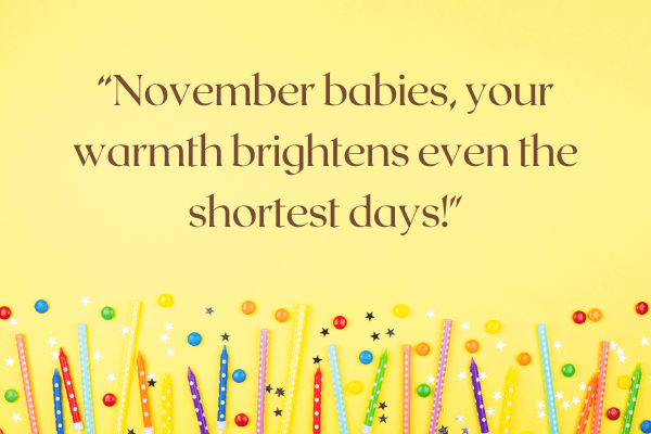 november  birthday quotes and poems