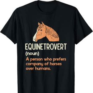 t- shirt with horse