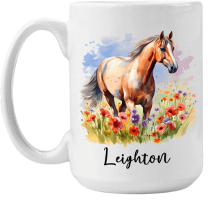 horse mug