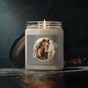 christmas gifts for equestrian a scented candle